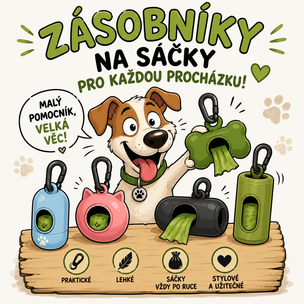Zásobníky na sáčky