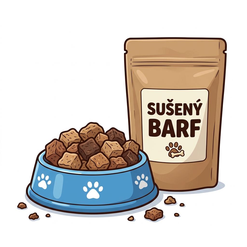 Sušený barf pro psy