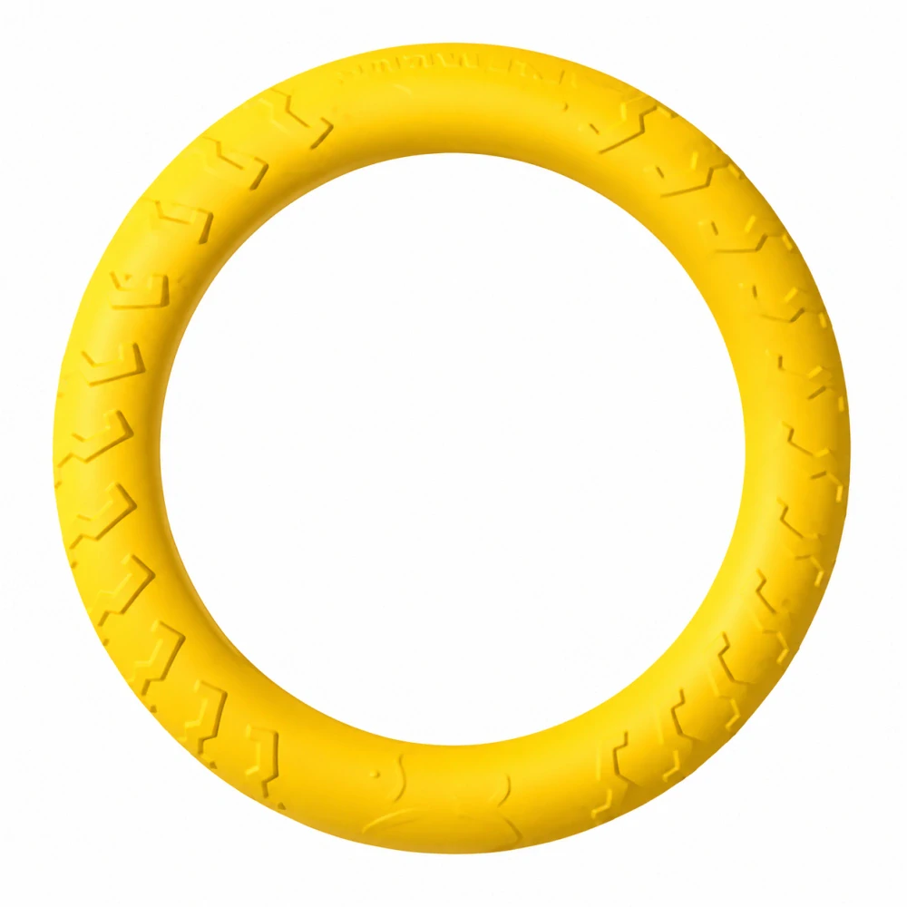 Aportovací kruh pro psy – plovoucí, 27 cm (žlutý)