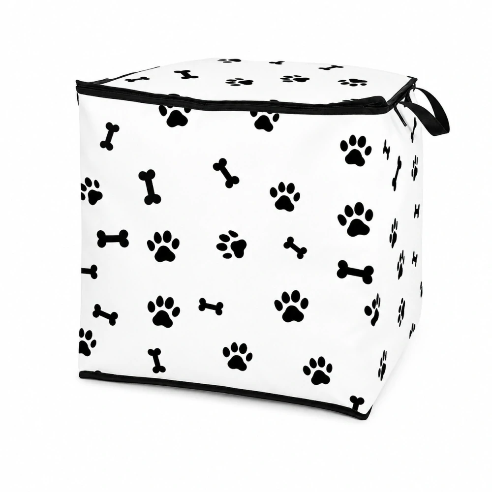 Úložný box na psí doplňky – skládací organizér, 50 × 50 cm