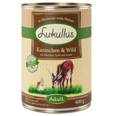Lukullus králík a zvěřina 6 x 400 g