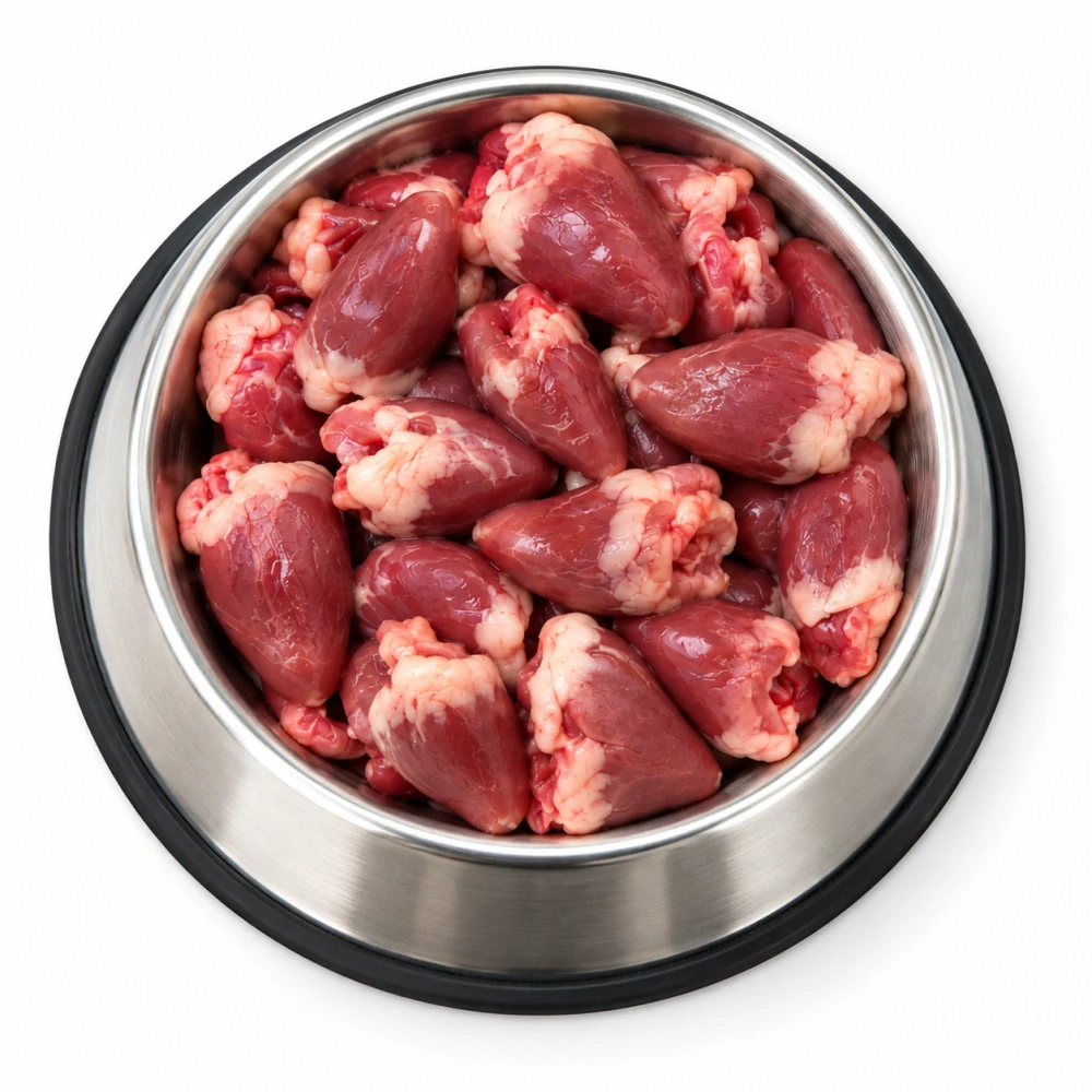 Kuřecí srdíčka pro psy – 1 kg