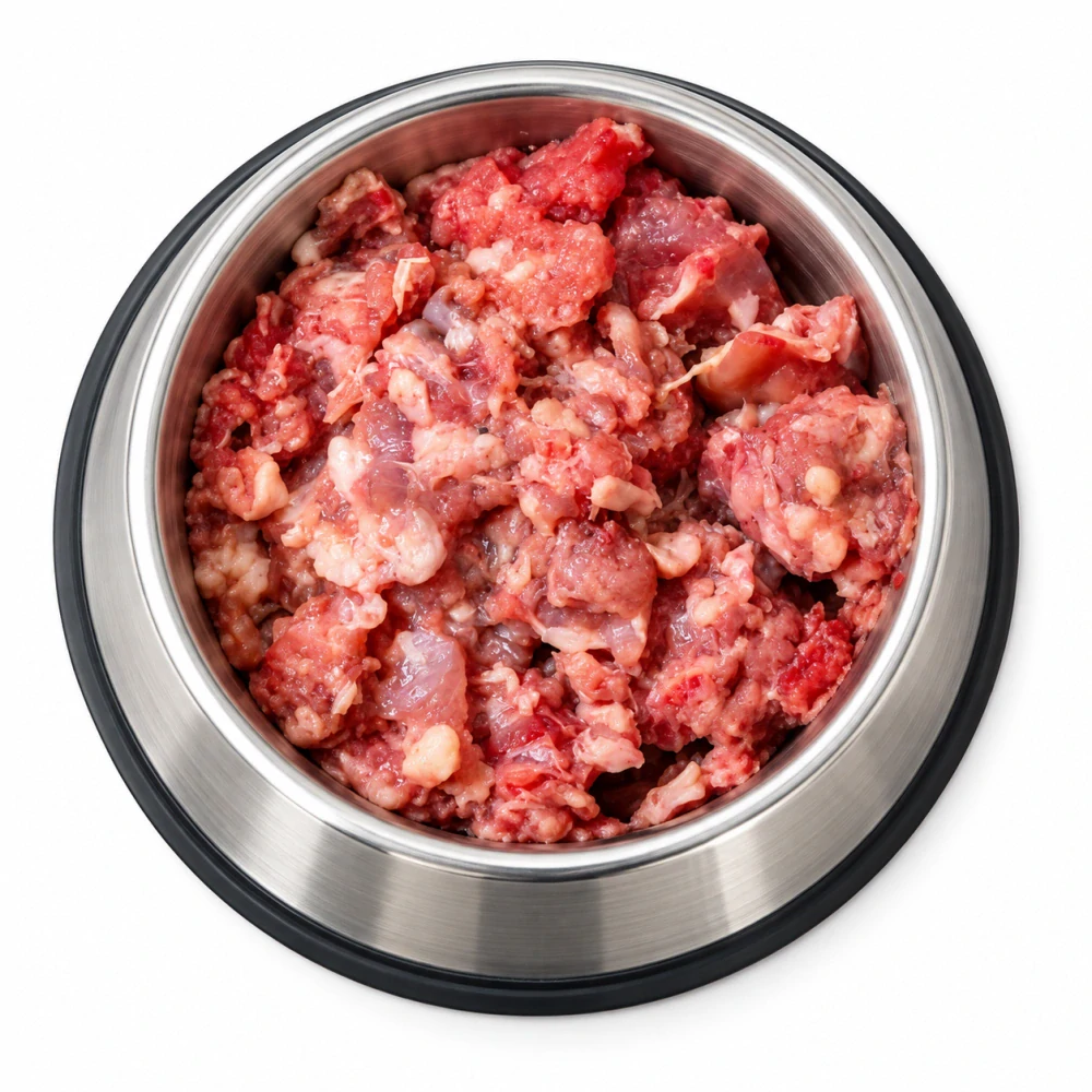 Kuře hrubomleté pro psy – 1 kg