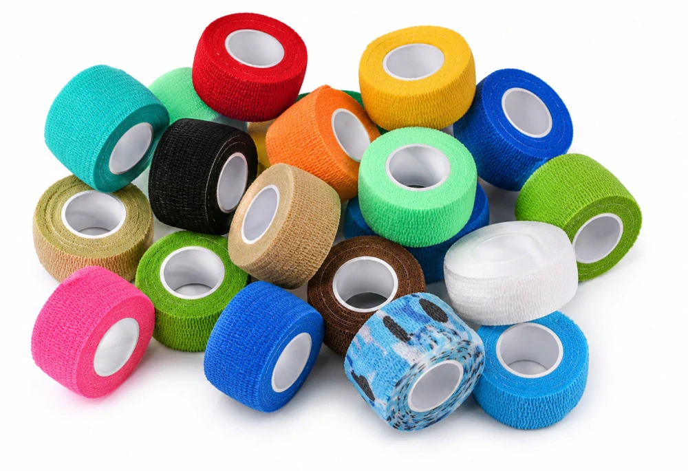 Samolepicí elastický obvaz pro psy 2 cm – různobarevný