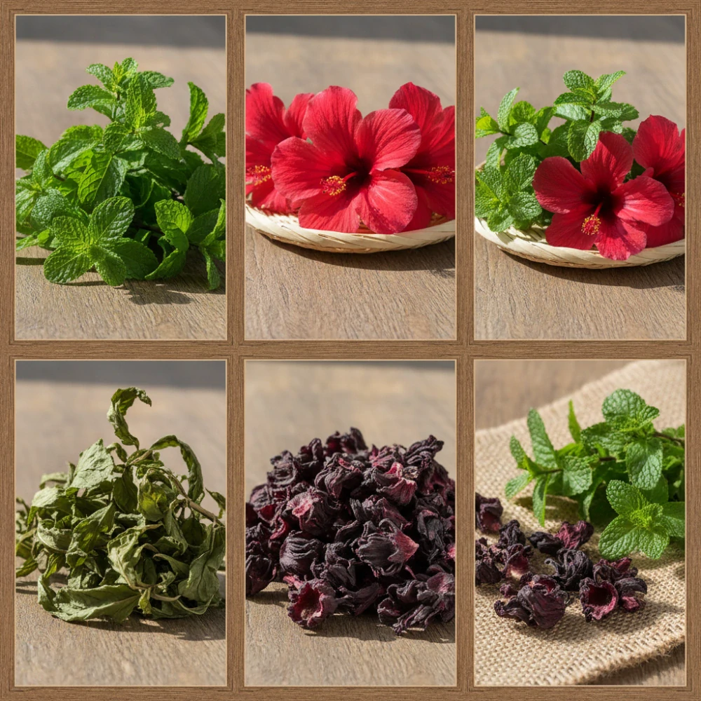 Fresh Bloom – bylinný doplněk pro psy (máta a květ ibišku) | BARF