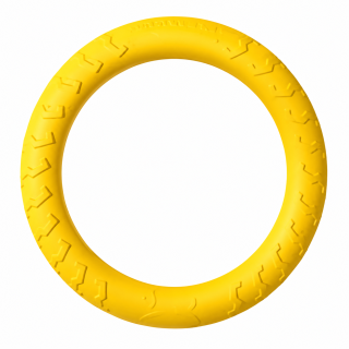 Aportovací kruh pro psy – plovoucí, 27 cm (žlutý)