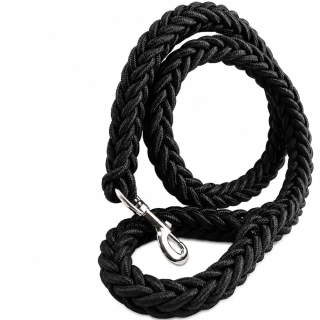 Pletené vodítko pro psy XL – nylonové, 130 cm, pevné