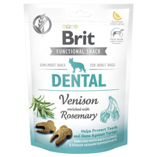 Brit Dental Snack Venison with Rosemary - Dentální pamlsky pro psy
