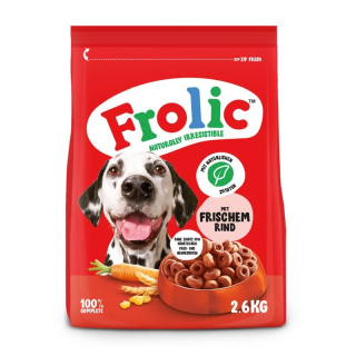 Frolic Hovězí & Mrkev - Měkké pamlsky na výcvik pro psy 2,6 kg