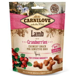 Carnilove Lamb a Cranberries - Křupavé pamlsky na výcvik pro psy